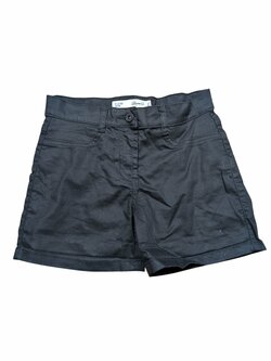 Černé pevné kraťasy se třpytkami pro holky secondhand Denim