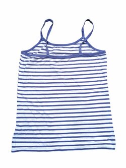 Modro bílé pruhované triko pro holky secondhand Hip&Hopps