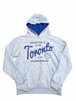 Šedá mikina s nápisem pro kluky secondhand Sinsay