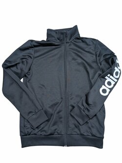 Černá sportovní mikina pro kluky secondhand Adidas