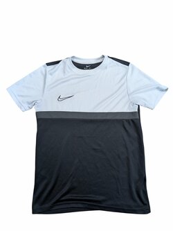 Bílé černé sportovní triko pro kluky secondhand Nike
