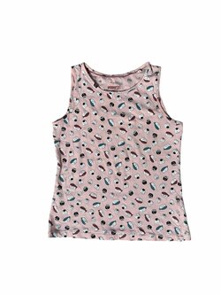 růžové tílko se sushi pro holky secondhand pepperts