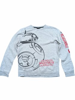 šedá mikina pro kluky starwars secondhand