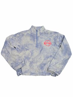 Světle modrá mikina pro holky secondhand 