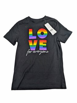 Černé triko pro holky Love Outlet