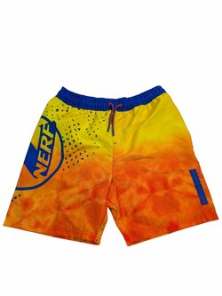 Oranžovo modré plavky pro kluky Nerf Outlet