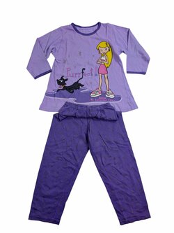 Fialový komplet pro holky Fialový komplet pro holky