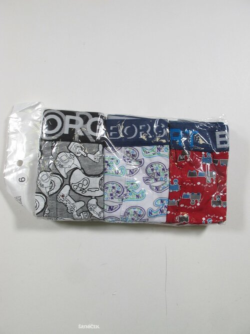 3x boxerky pro kluky s obrázky nové