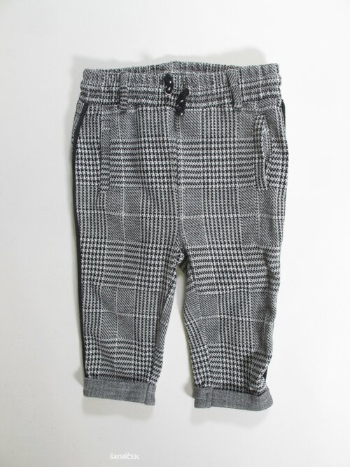 Kostkované kalhoty pro děti secondhand