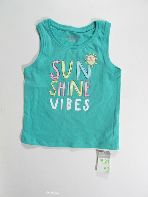 Triko pro holky zelené outlet 