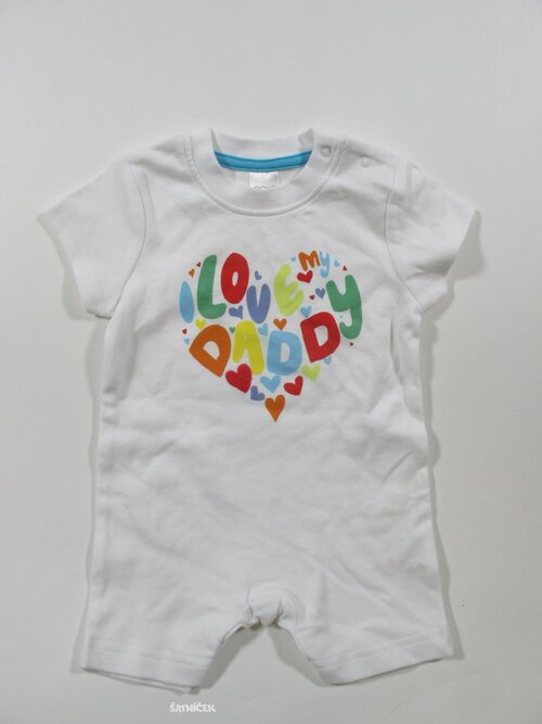 Overal bílý pro kluky secondhand