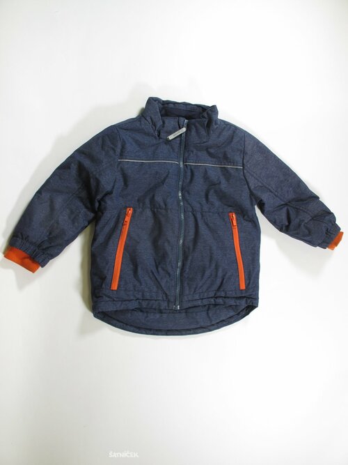 Modrá bunda pro kluky přechodová secondhand