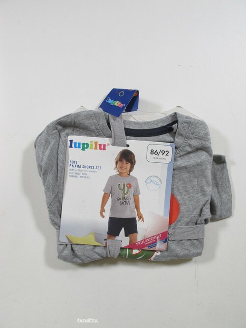 Pyžamo pro kluky šedé outlet