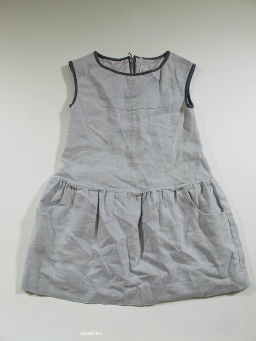 Šedá šatovka pro holky second hand