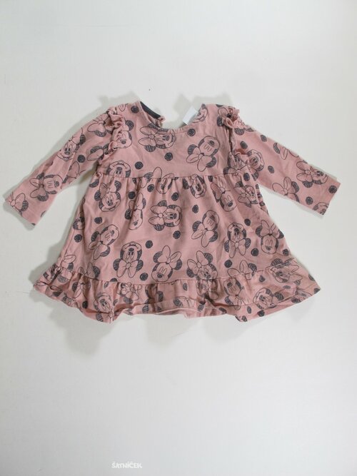 Šaty-tunika dl rukáv pro holky s minnie secondhand