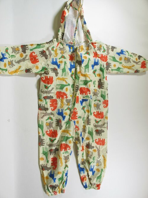 Zvířátkový šustákový overal pro kluky secondhand