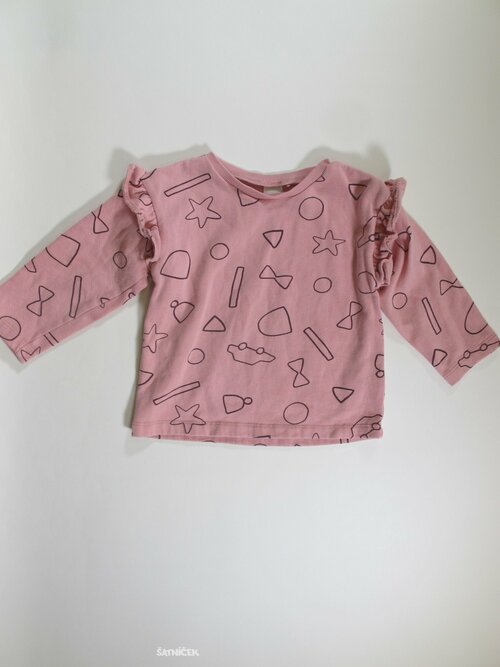 Růžová mikina pro holky secondhand