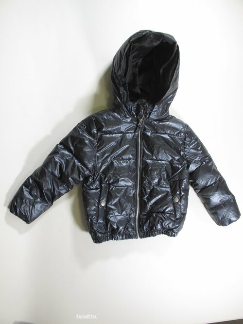 Zimní šedá bunda pro holky secondhand