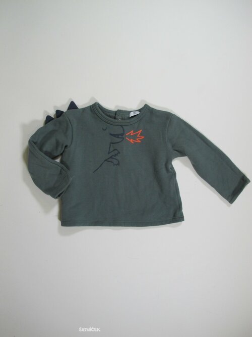 Mikina pro kluky zelená secondhand