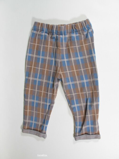 Kostkované tepláky pro kluky secondhand