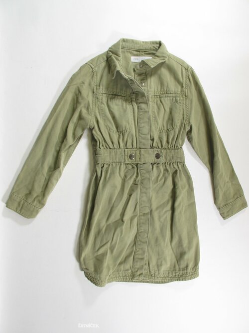 Zelené šaty  pro holky  secondhand