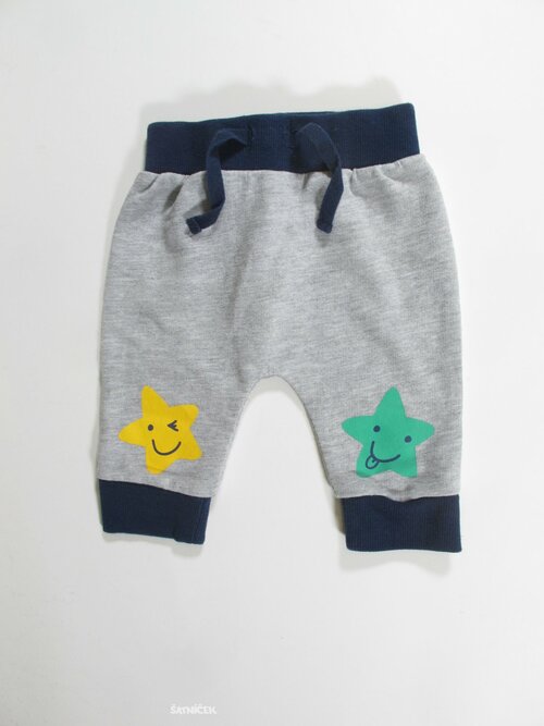 Tepláky pro kluky šedé secondhand