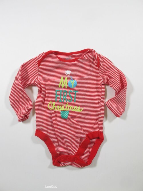 Body dl rukáv s pruhem vánoční secondhand