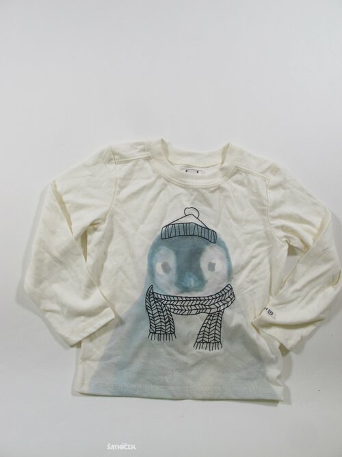 Triko dl.rukáv pro kluky světlé  secondhnad