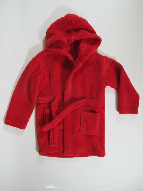 Župan pro děti červený secondhand