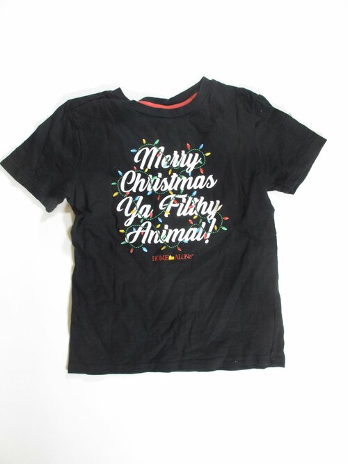 Triko černé pro děti vánoční secondhand