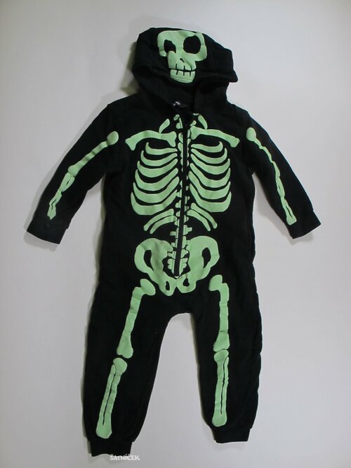 Teplákový černý overal secondhand