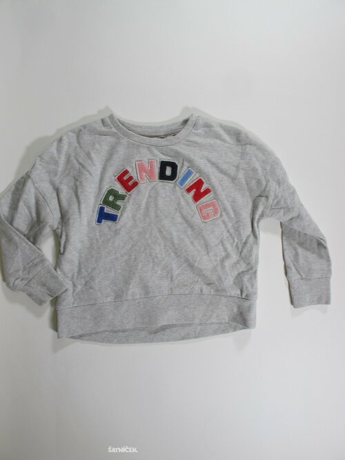 Mikina  pro holky šedá secondhand