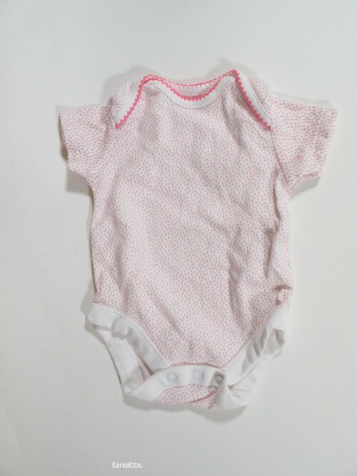 Růžovo bílé body pro holky secondhand