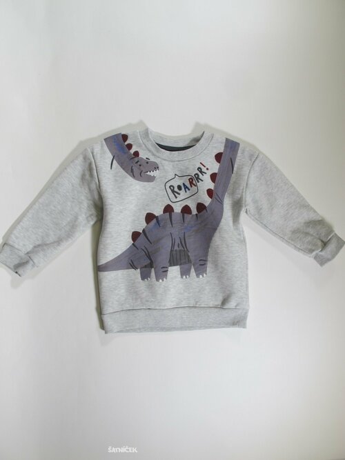 Šedá mikina pro kluky secondhad