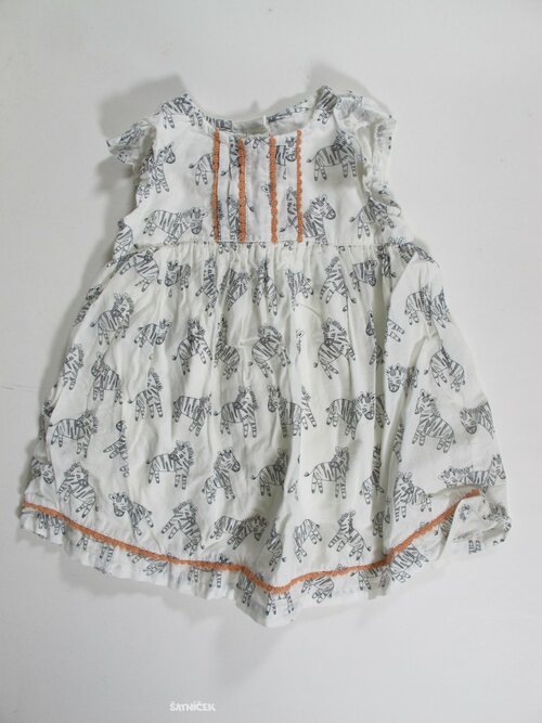 Šaty pro holky bílé s obrázky  secondhand