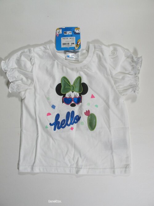 Triko pro holky  bílé outlet 