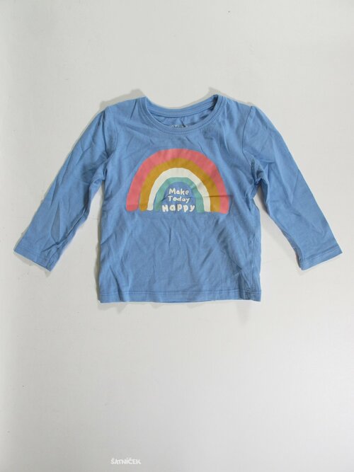 Triko dl.rukáv   pro holky modré i secondhand