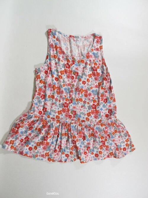 Šaty pro holky kytkované  secondhand