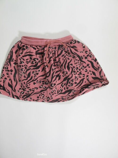 Sukně tepláková se vzorem pro holky