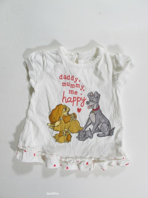 Triko pro holky bílé secondhand