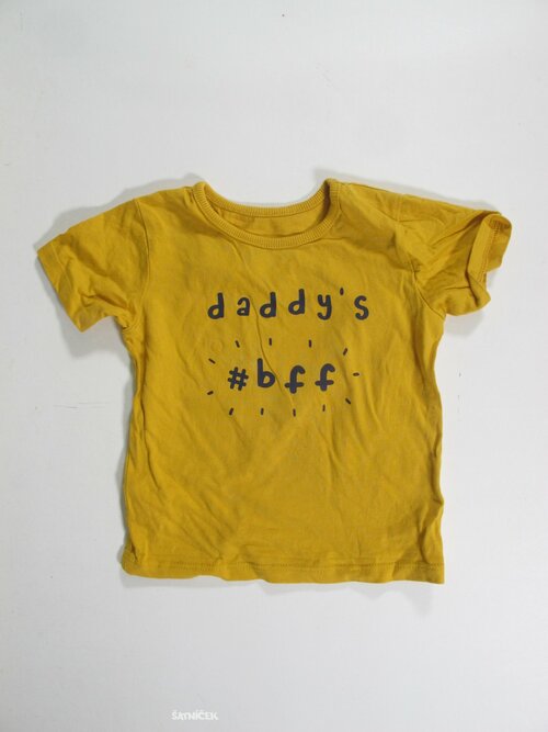 Triko pro kluky okrové secondhand