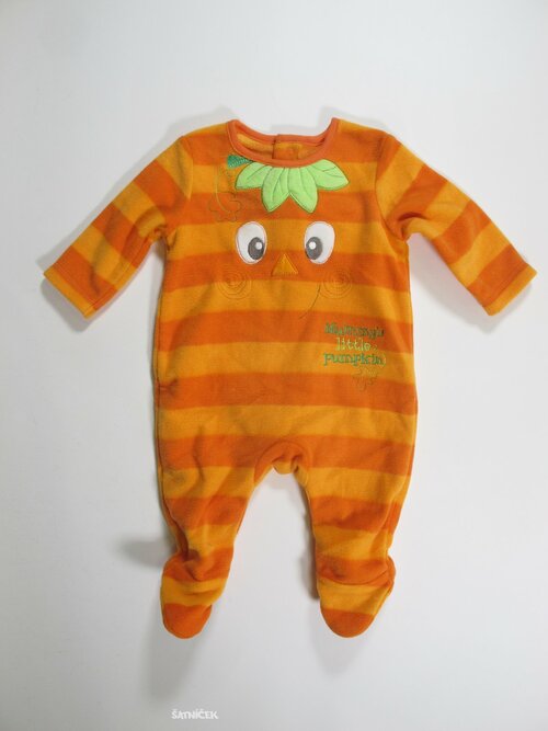 Fleesové dupačky s pruhem secondhand