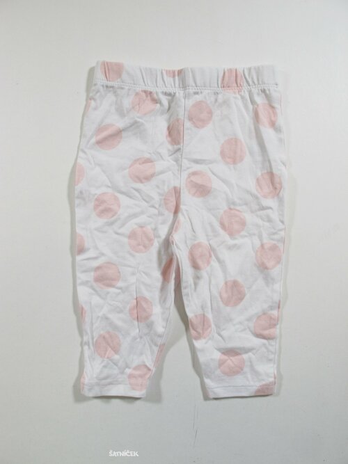 Puntíkované legíny second hand 