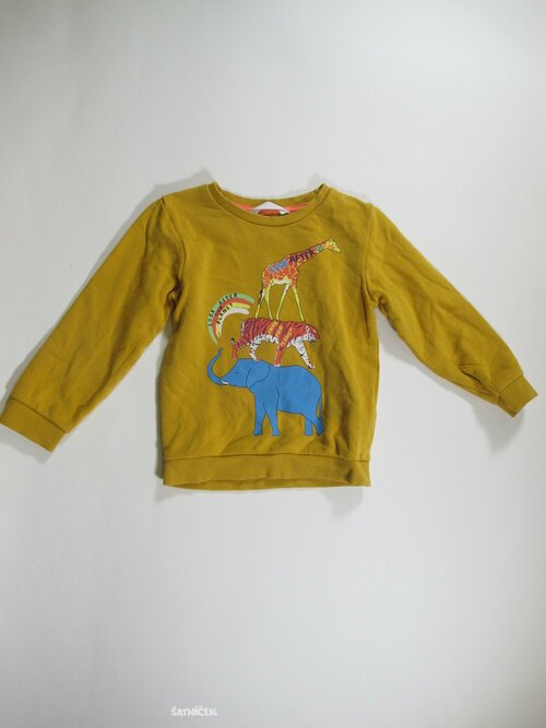 Mikina okrová   pro holky  secondhand