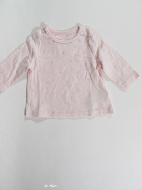 Triko dl.rukáv pro holky růžové secondhnad