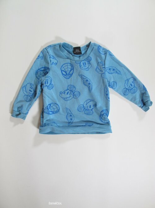 Mikina modrá pro kluky secondhand