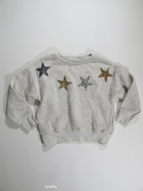 Šedá mikina  pro holky  secondhand