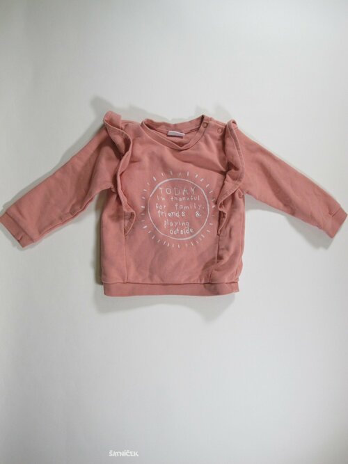 Mikina pro holky růžová secondhand