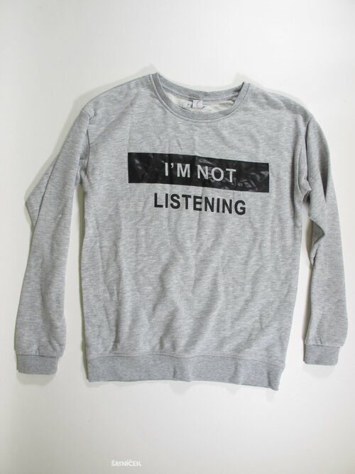 Mikina pro kluky šedá  secondhand