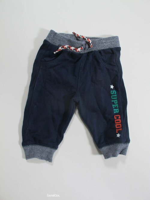 Tepláky modré pro kluky secondhand